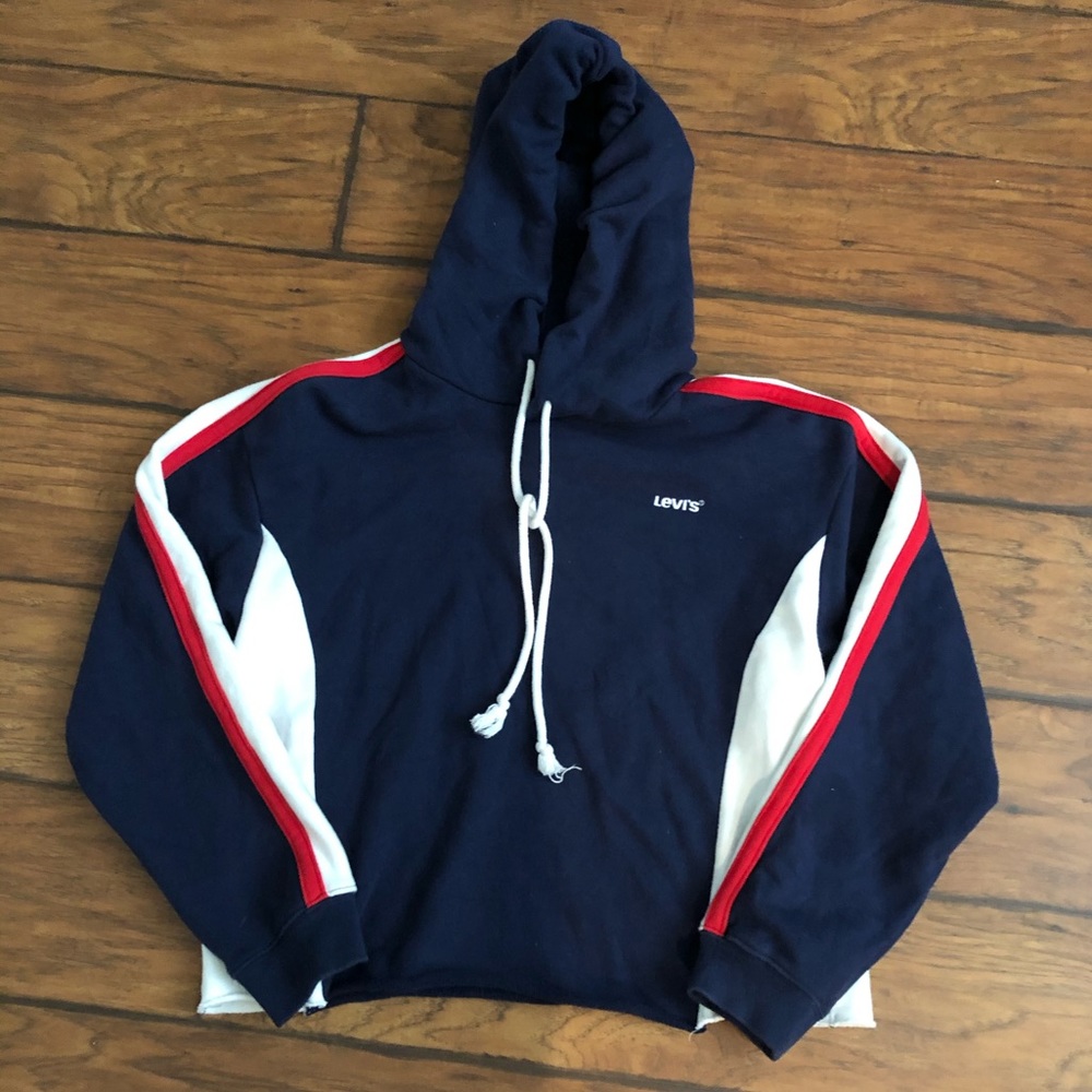 Levis navy blue hoodie